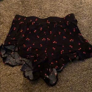 Cherry shorts